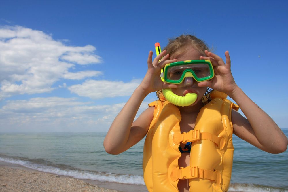 The Azov Sea is a great option for a vacation with kids