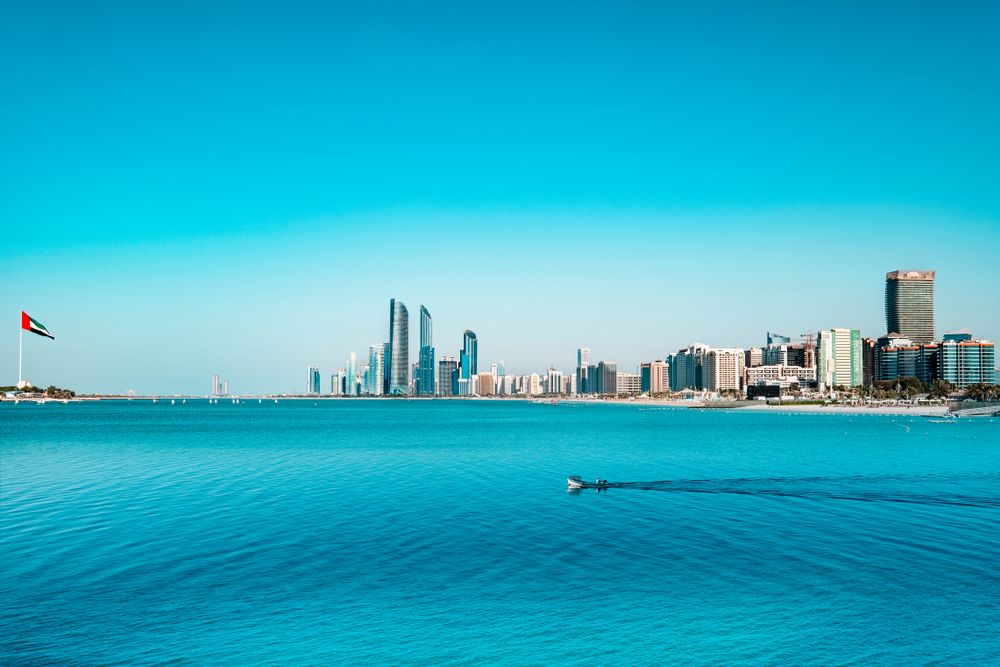 View of Abu Dhabi, UAE