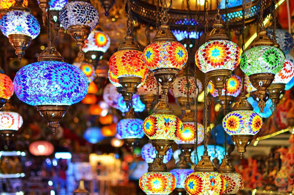 Turkish lamps