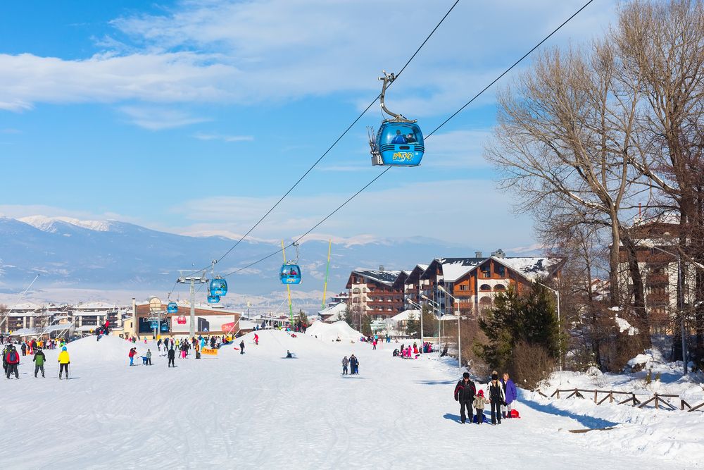 Ski resort in Bulgaria