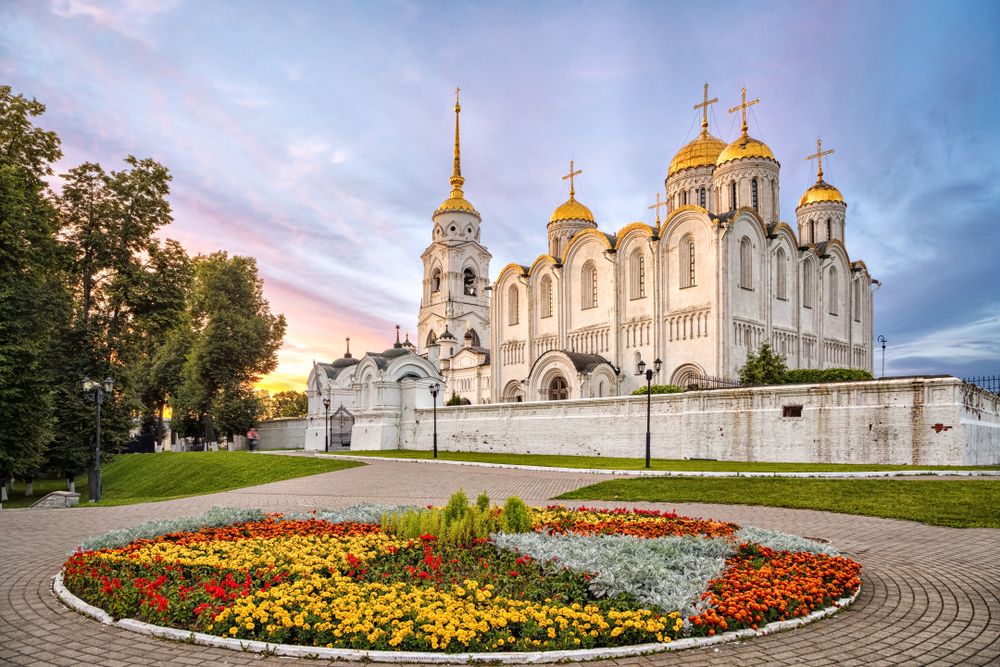 City of Vladimir on the route of the Golden Ring