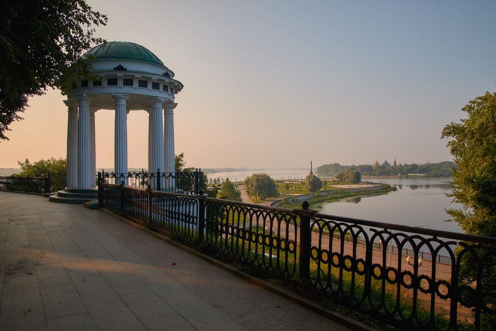 The capital of the Golden Ring route - Yaroslavl