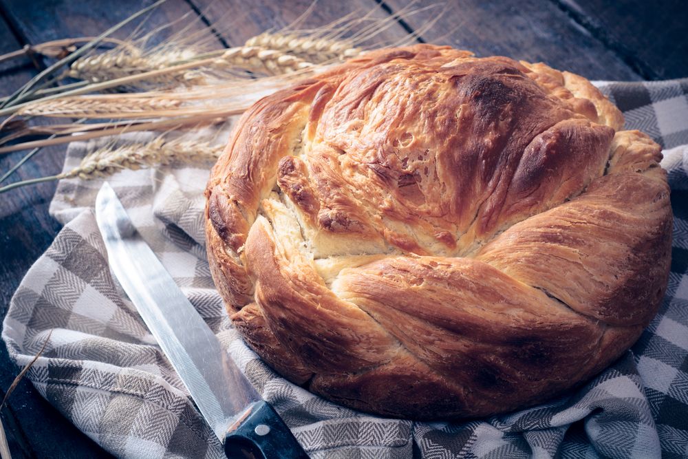 Traditional Serbian bread