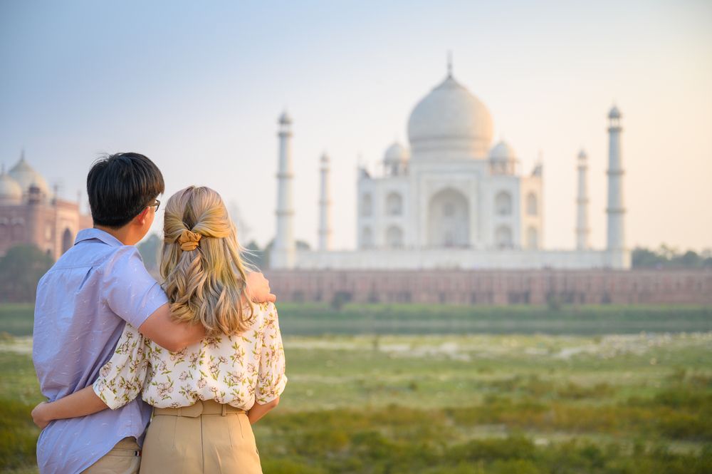 The magnificent Taj Mahal - India